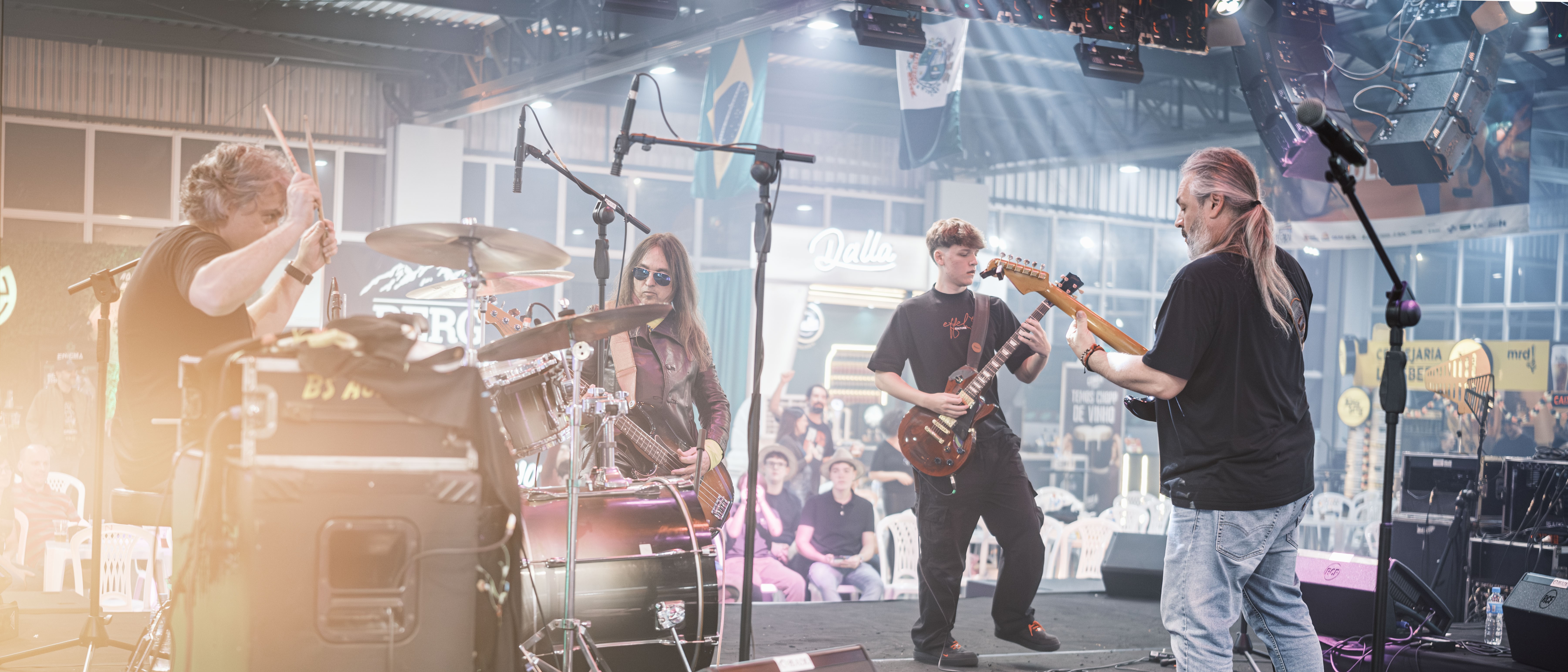 Gere Blues tocando ao vivo